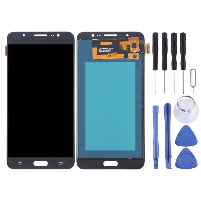 Pantalla LCD de material TFT y ensamblaje completo del digitalizador para Galaxy J7 (2016) / On 8, J710F / J710FN / J710M / J710MN / J7108