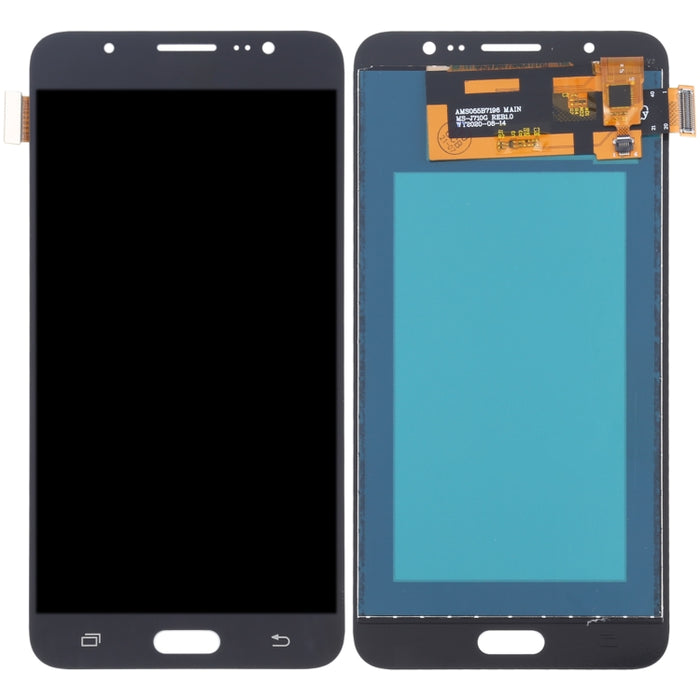 Pantalla LCD de material TFT y ensamblaje completo del digitalizador para Galaxy J7 (2016) / On 8, J710F / J710FN / J710M / J710MN / J7108