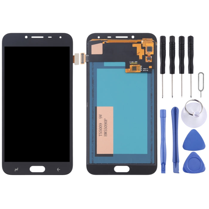 Pantalla LCD de material TFT y ensamblaje completo del digitalizador para Galaxy J4 (2018) J400F/DS, J400G/DS