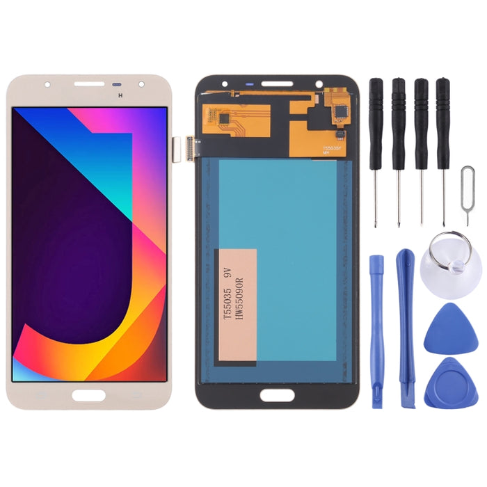 Pantalla LCD de material TFT y ensamblaje completo del digitalizador para Galaxy J7 Neo / J701, J7 Nxt, J7 Core, J701F/DS, J701M