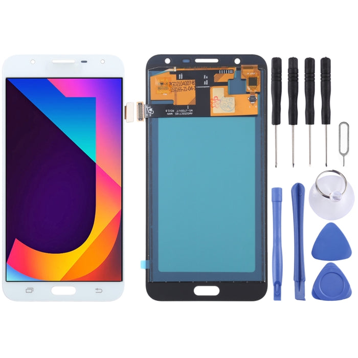 Pantalla LCD de material TFT y ensamblaje completo del digitalizador para Galaxy J7 Neo / J701, J7 Nxt, J7 Core, J701F/DS, J701M