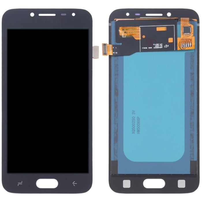 Pantalla LCD de material TFT y ensamblaje completo del digitalizador para Galaxy J2 Pro (2018) J250F/DS