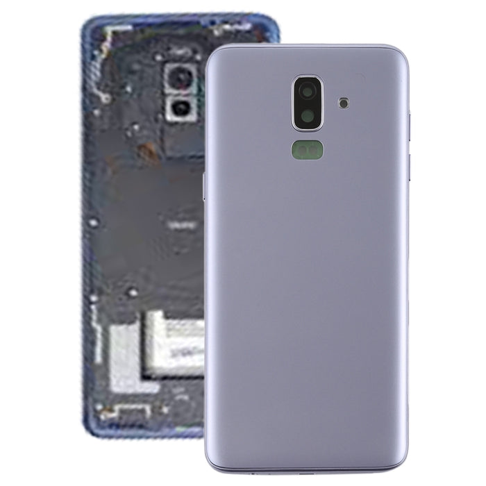 Para Galaxy J8 (2018), J810F/DS, J810Y/DS, J810G/DS Contraportada con teclas laterales y lente de cámara
