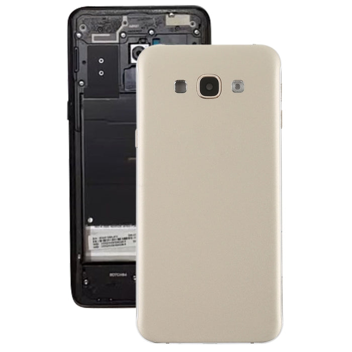 Para Galaxy A8 Contraportada con teclas laterales y lente de cámara