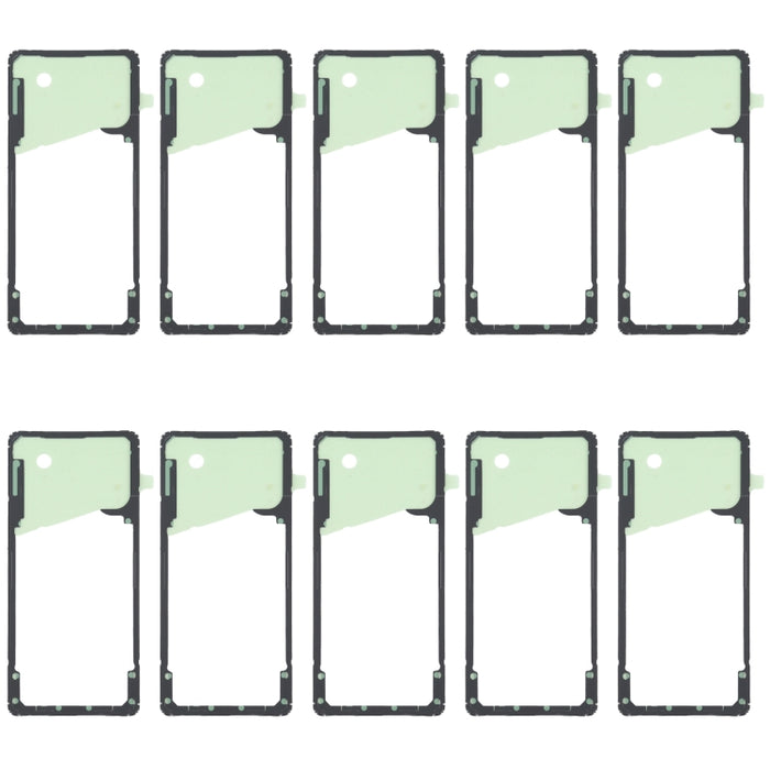 Para Samsung Galaxy Note 10 Lite 10 piezas adhesivo de cubierta trasera