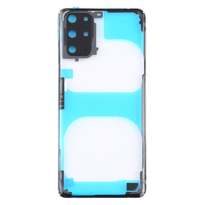 Para Samsung Galaxy S20 + SM-G985 SM-G985F SM-G985F/DS Tapa trasera de batería transparente de vidrio