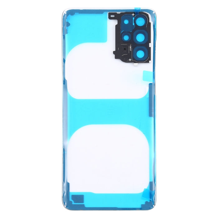 Para Samsung Galaxy S20 + SM-G985 SM-G985F SM-G985F/DS Tapa trasera de batería transparente de vidrio