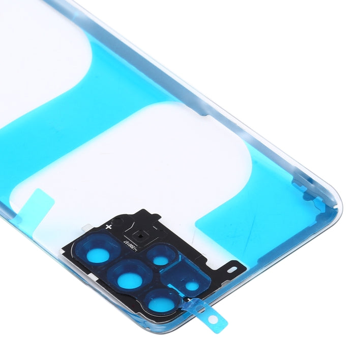 Para Samsung Galaxy S20 + SM-G985 SM-G985F SM-G985F/DS Tapa trasera de batería transparente de vidrio