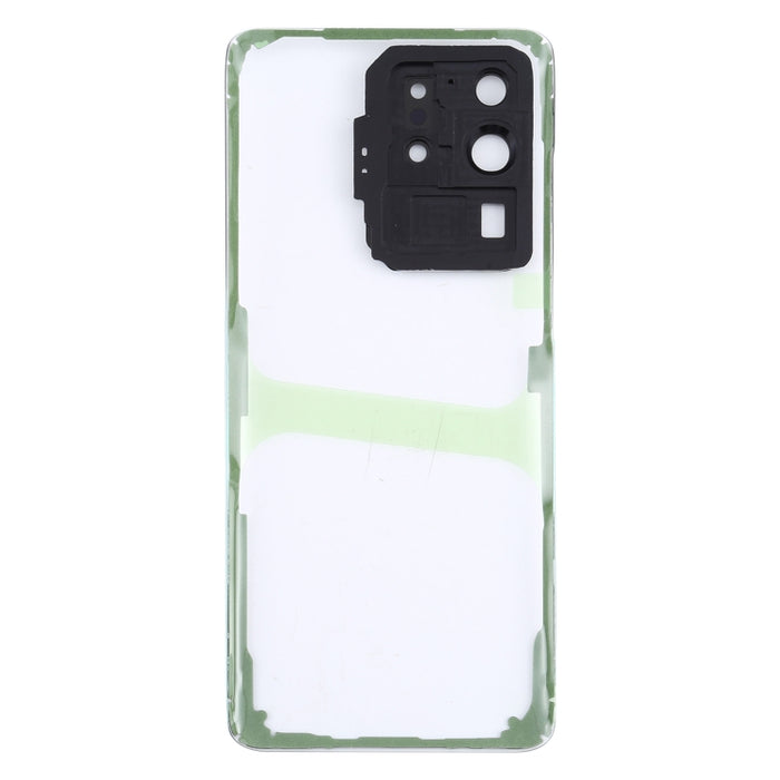 Para Samsung Galaxy S20 Ultra SM-G988 SM-G988U SM-G988U1 SM-G9880 SM-G988B/DS SM-G988N SM-G988B SM-G988W Tapa trasera de batería transparente de vidrio
