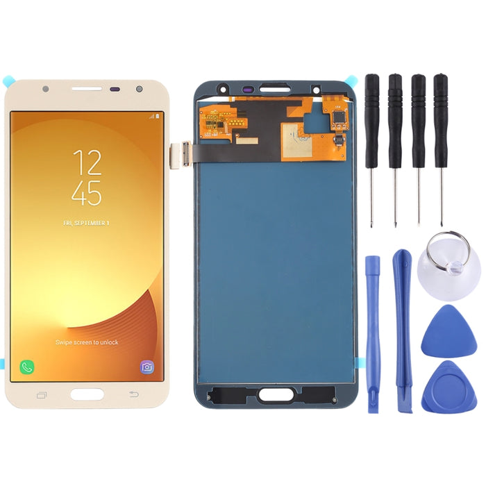 Pantalla LCD y ensamblaje completo del digitalizador (material TFT) para Galaxy J7 Neo, J701F/DS, J701M
