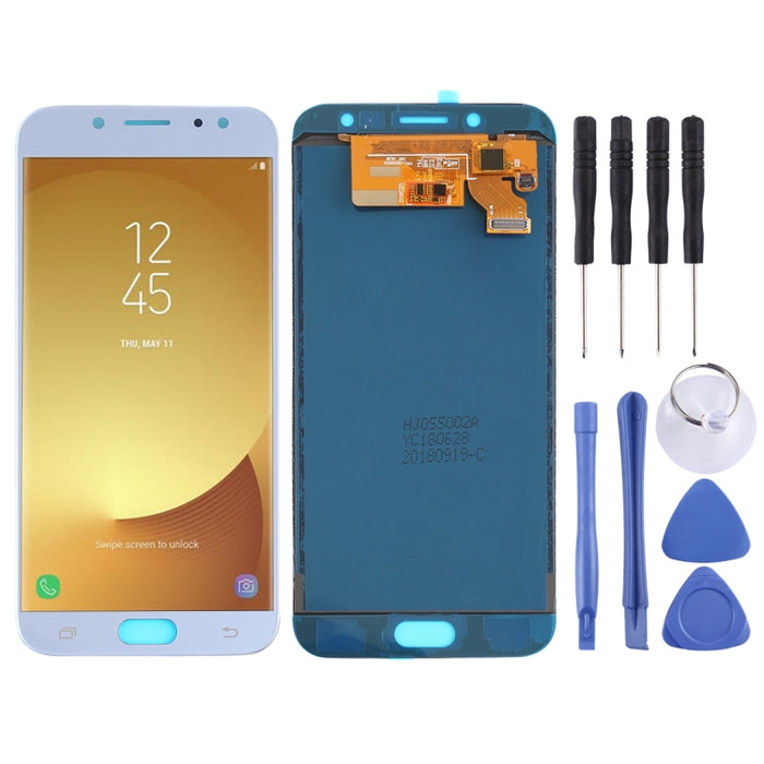 Pantalla LCD y ensamblaje completo del digitalizador (material TFT) para Galaxy J7 (2017), J730F/DS, J730FM/DS