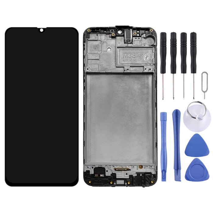 Pantalla LCD Original Y Montaje Completo Del Digitalizador Con Marco Para Samsung Galaxy M21 SM-M215