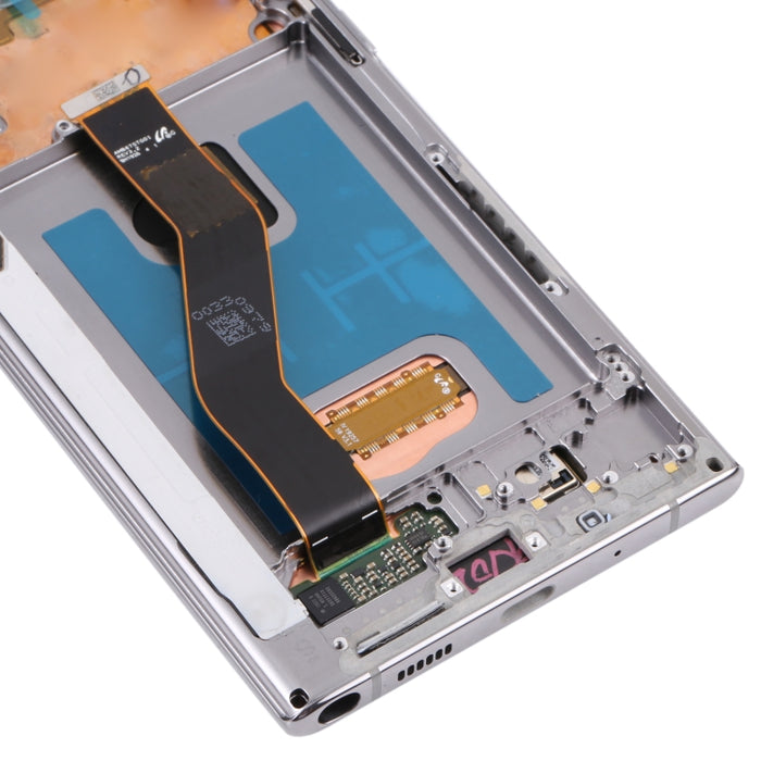 Pantalla LCD original y ensamblaje completo del digitalizador con marco para Samsung Galaxy Note10+ 4G/Note10+ 5G SM-N976/N975
