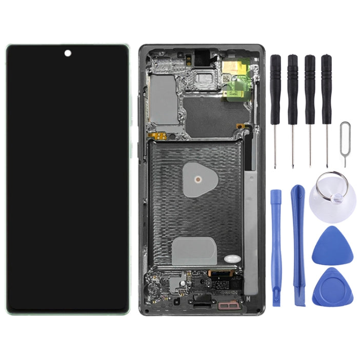 Pantalla LCD Original Y Montaje Completo Del Digitalizador Con Marco Para Samsung Galaxy Note20 4G SM-N980