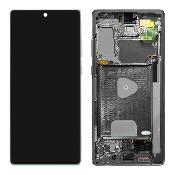 Pantalla LCD Original Y Montaje Completo Del Digitalizador Con Marco Para Samsung Galaxy Note20 4G SM-N980