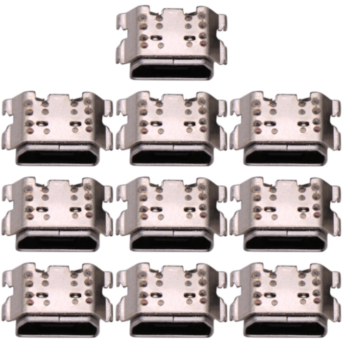 Para Samsung Galaxy A01 SM-A015F 10 piezas Conector de puerto de carga