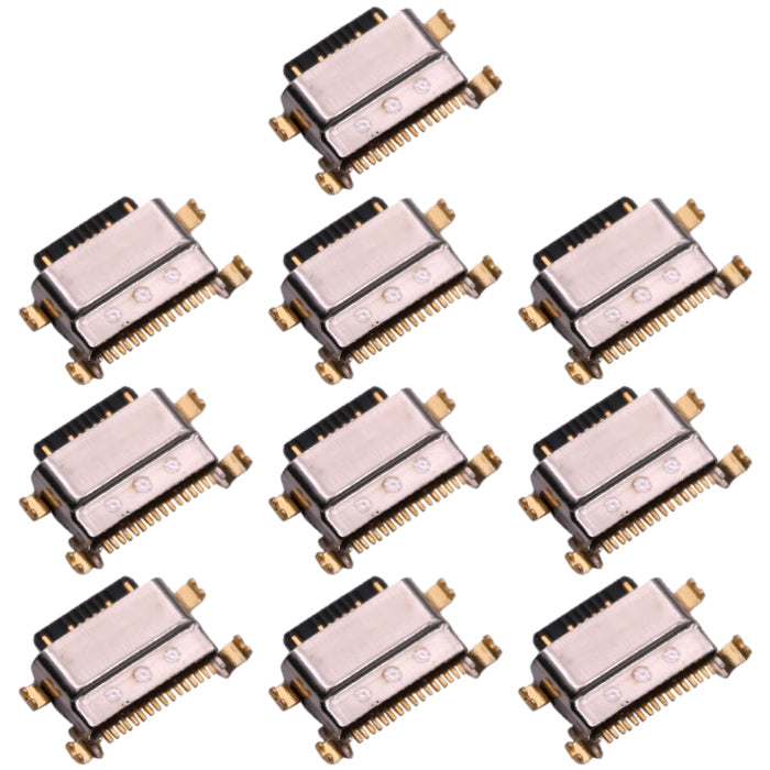Para Samsung Galaxy A6s SM-G6200 10 piezas Conector de puerto de carga