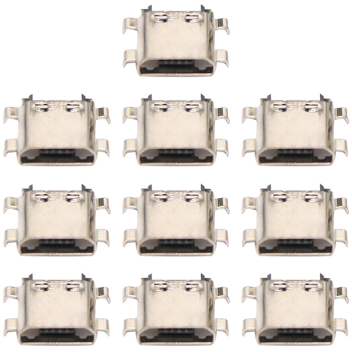 Para Samsung Galaxy J7 V SM-J727 10 piezas conector de puerto de carga