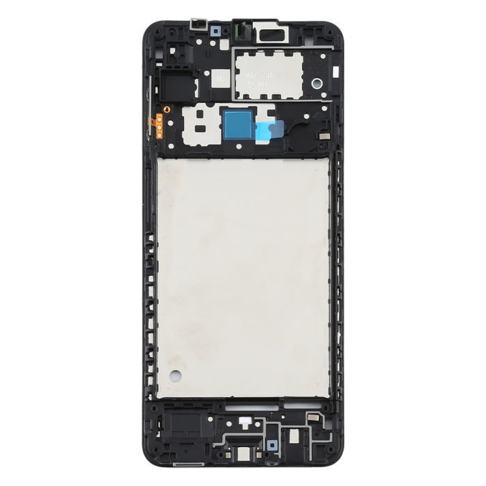 Para Samsung Galaxy A12 Carcasa Frontal LCD Marco Placa De Bisel