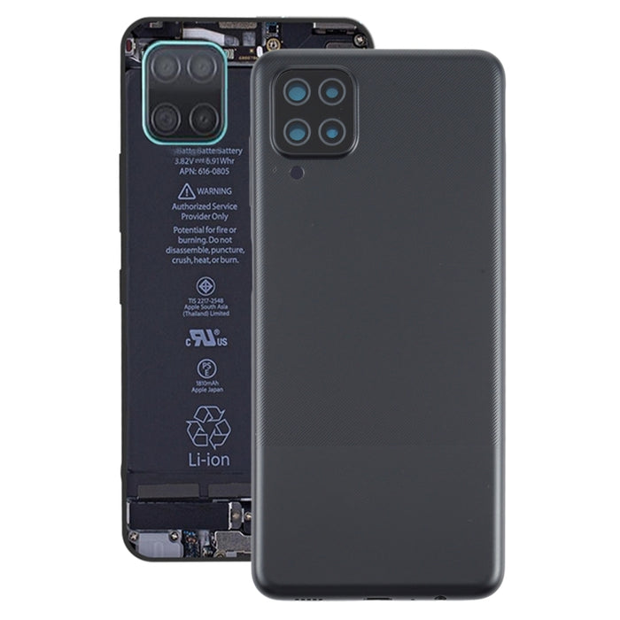 Para Samsung Galaxy A12 Tapa trasera de batería
