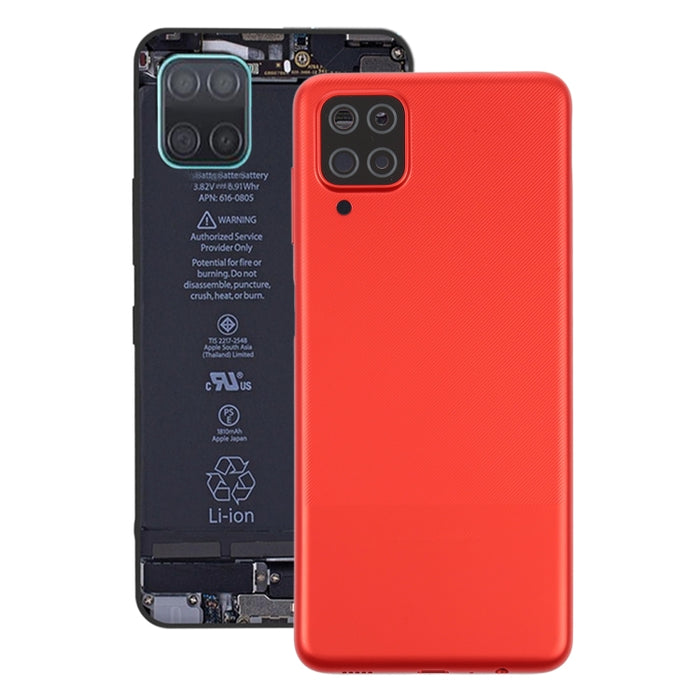 Para Samsung Galaxy A12 Tapa trasera de batería