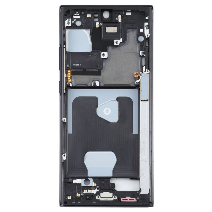 Para Samsung Galaxy Note20 Ultra SM-N985F Placa de bisel de marco medio con piezas