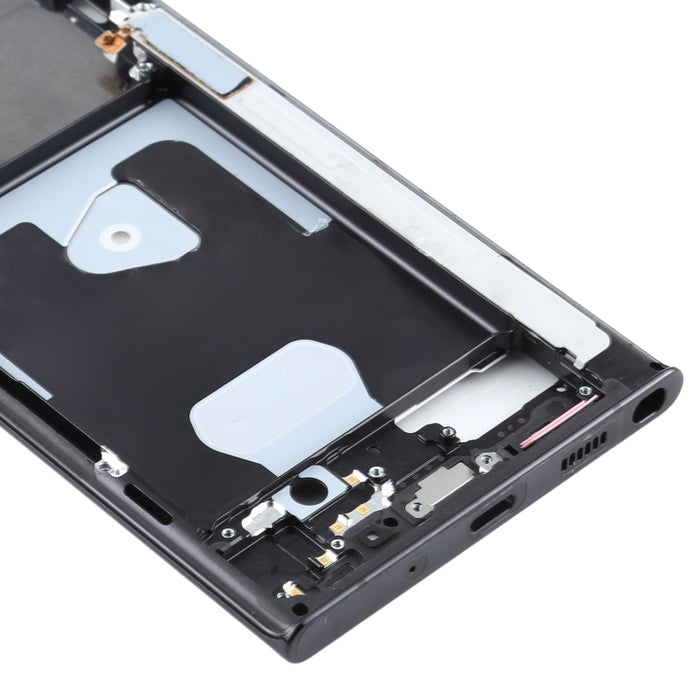 Para Samsung Galaxy Note20 Ultra SM-N985F Placa de bisel de marco medio con piezas