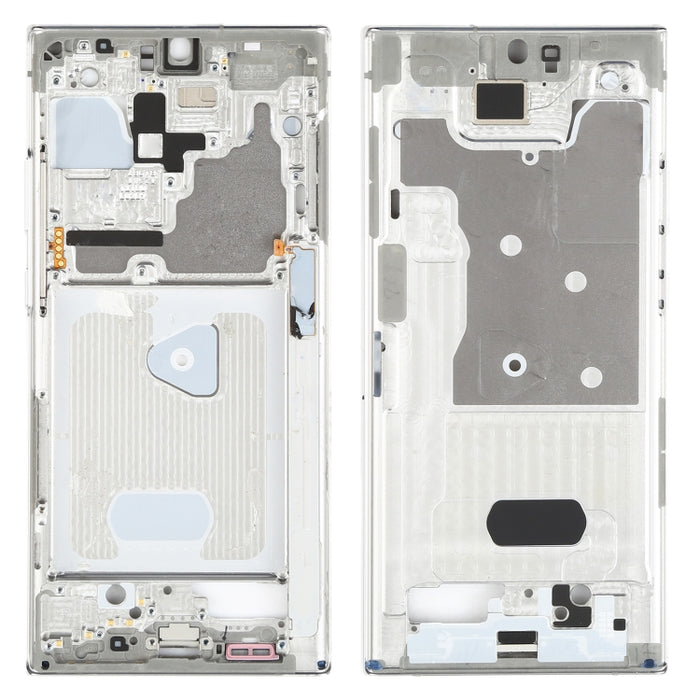 Para Samsung Galaxy Note20 Ultra SM-N985F Placa de bisel de marco medio con piezas