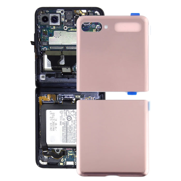 Para Samsung Galaxy Z Flip 5G SM-F707 Tapa trasera de batería