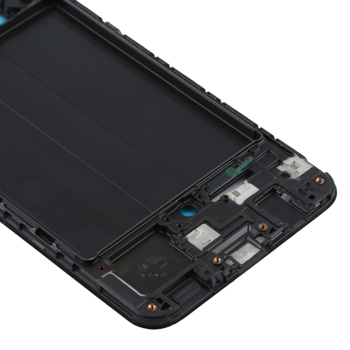 Para Samsung Galaxy A50 Carcasa frontal Marco LCD Placa de bisel