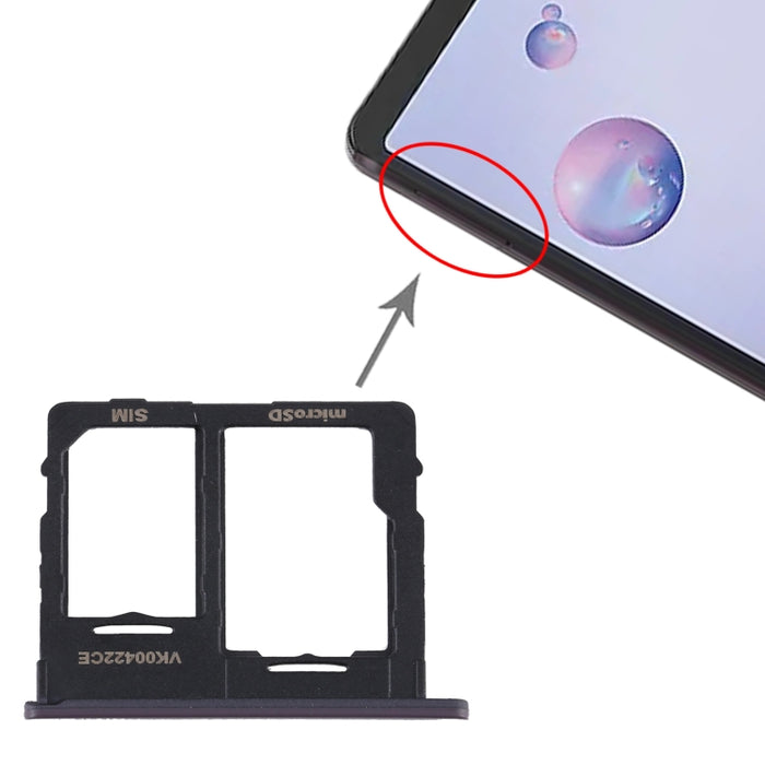 Para Samsung Galaxy Tab A 8.4(2020) / SM-T307U Bandeja de tarjeta SIM + Bandeja de tarjeta Micro SD