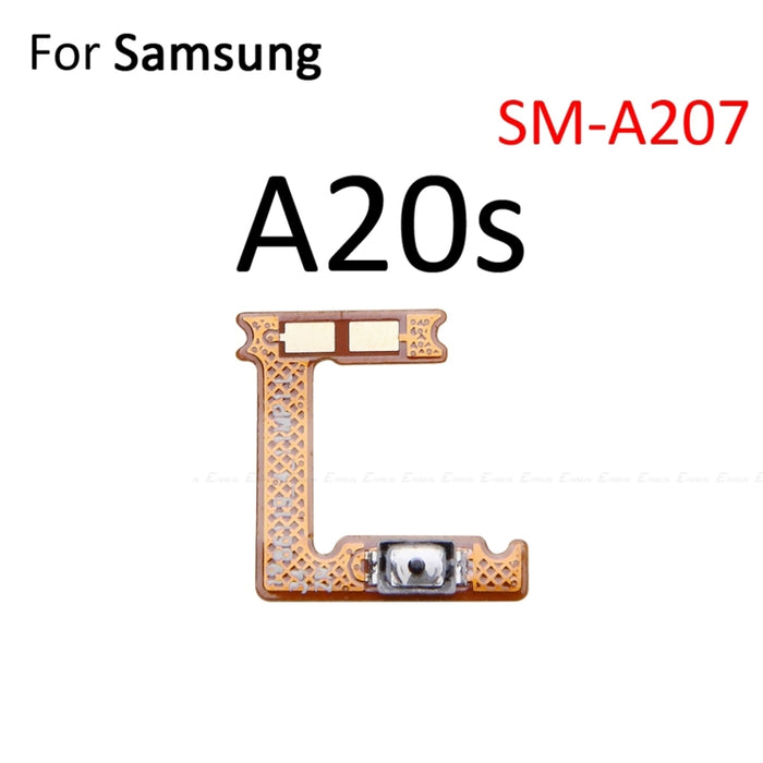 Para Samsung Galaxy A20s SM-A207 Cable flexible de botón de encendido