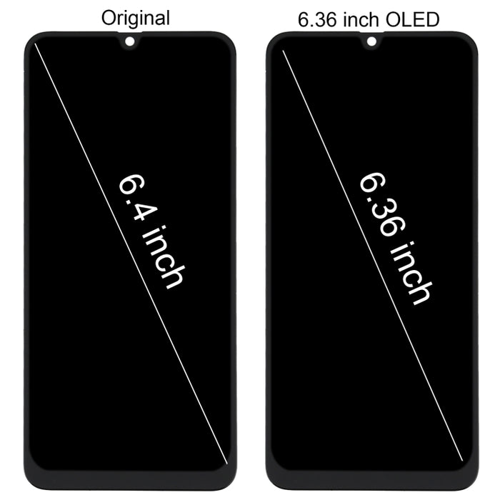 Pantalla LCD de material OLED y ensamblaje completo del digitalizador para Samsung Galaxy M30 SM-M305