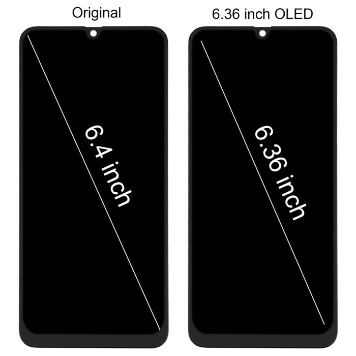 Pantalla LCD de material OLED y ensamblaje completo del digitalizador para Samsung Galaxy M30s SM-M307