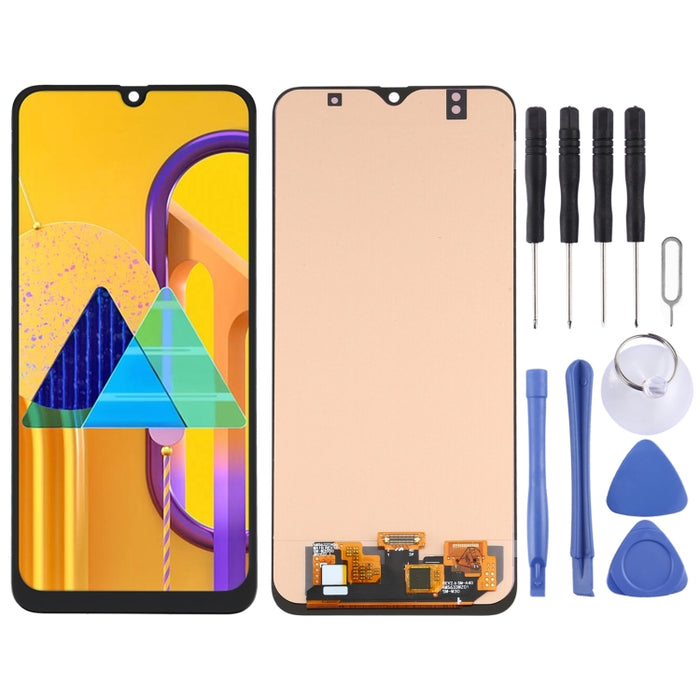 Pantalla LCD de material OLED y ensamblaje completo del digitalizador para Samsung Galaxy M30s SM-M307