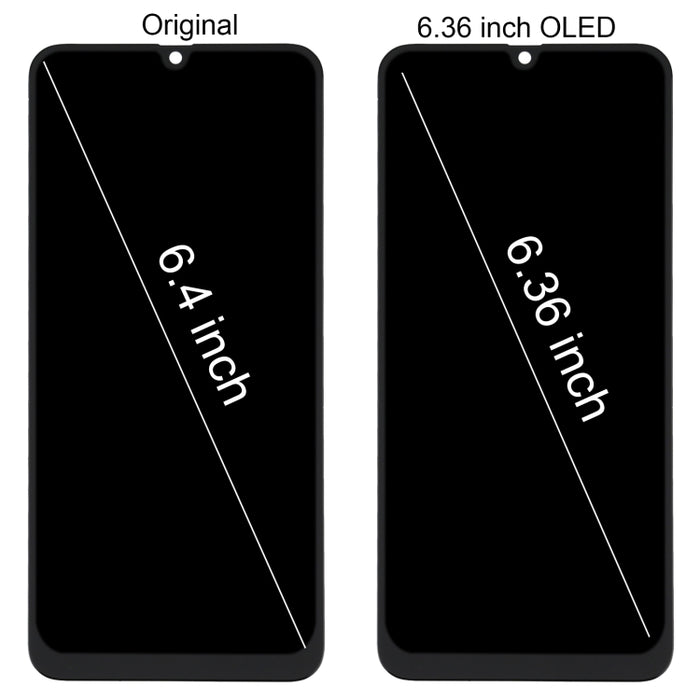 Pantalla LCD de material OLED y ensamblaje completo del digitalizador para Samsung Galaxy M31 / Galaxy M31 Prime SM-M315