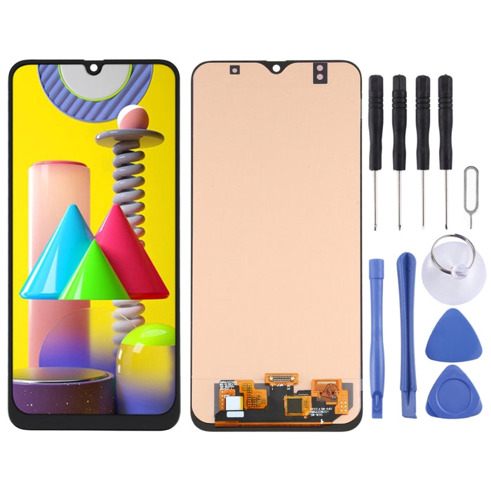 Pantalla LCD de material OLED y ensamblaje completo del digitalizador para Samsung Galaxy M31 / Galaxy M31 Prime SM-M315