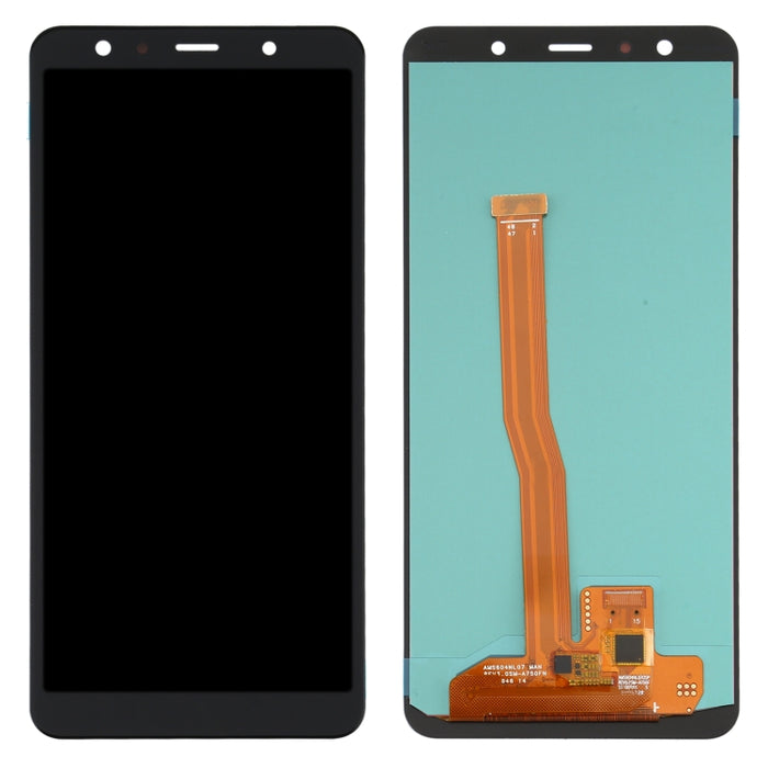 Pantalla LCD de material OLED y ensamblaje completo del digitalizador para Samsung Galaxy A7 (2018) SM-A750