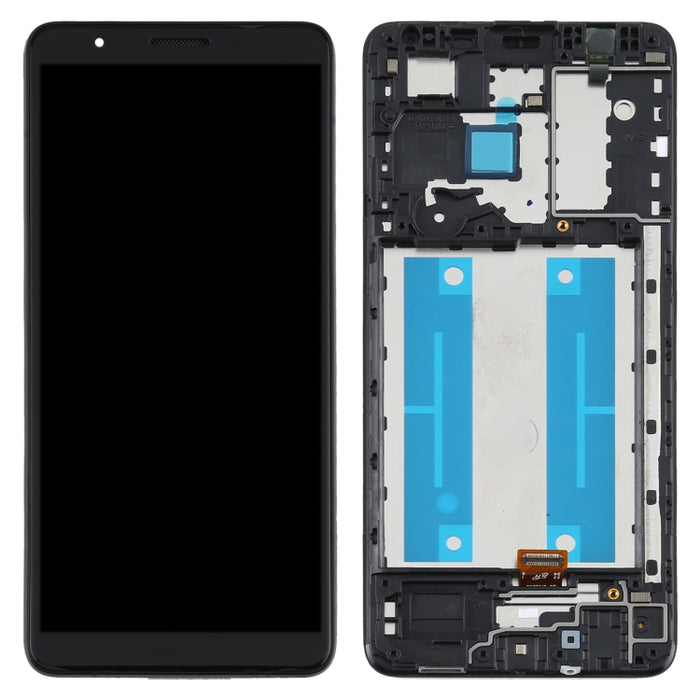 Pantalla LCD y digitalizador de montaje completo con marco para Samsung Galaxy A01 Core SM-A013