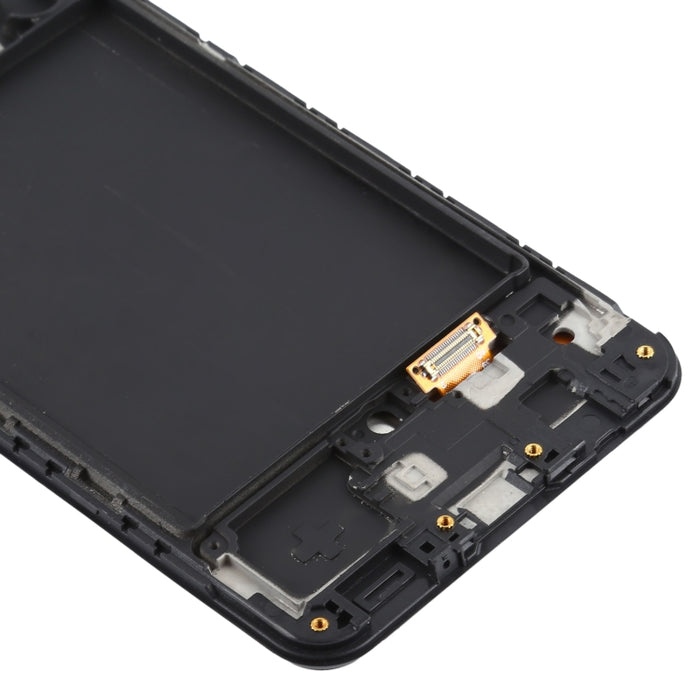 Pantalla LCD de material TFT y ensamblaje completo del digitalizador con marco para Samsung Galaxy A50s