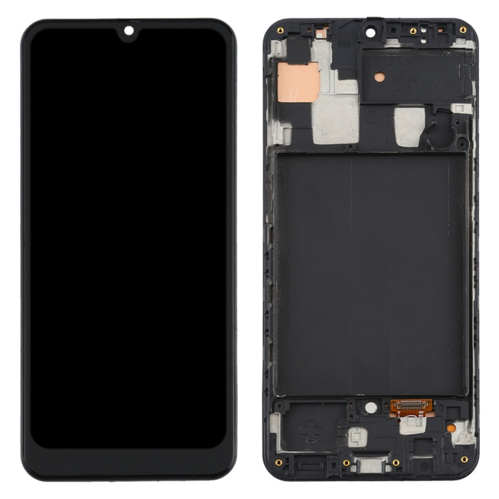 Pantalla LCD de material TFT y ensamblaje completo del digitalizador con marco para Samsung Galaxy A50 (edición de EE. UU.) SM-A505U