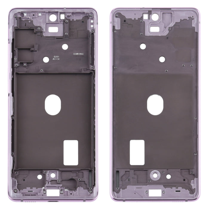 Para Samsung Galaxy S20 FE Placa de bisel de marco medio