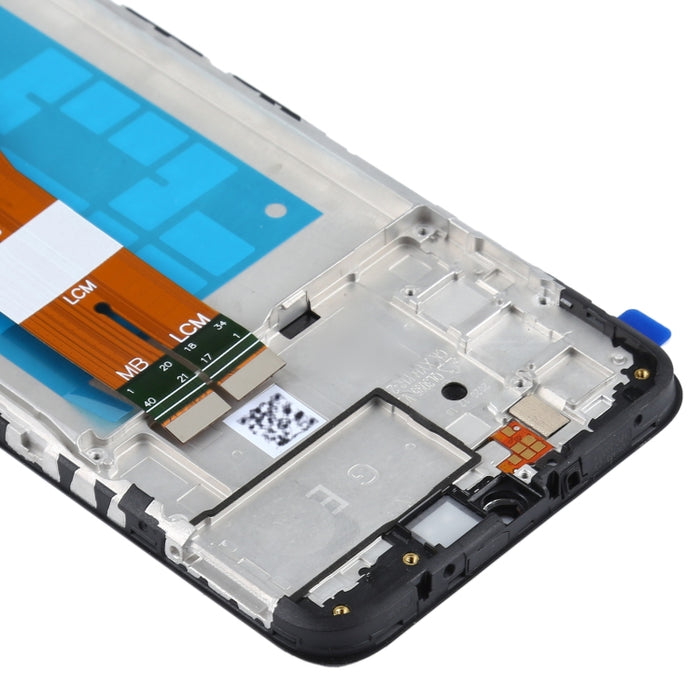 Pantalla LCD original y ensamblaje completo del digitalizador con marco para Samsung Galaxy A02s SM-A025F (versión GE)