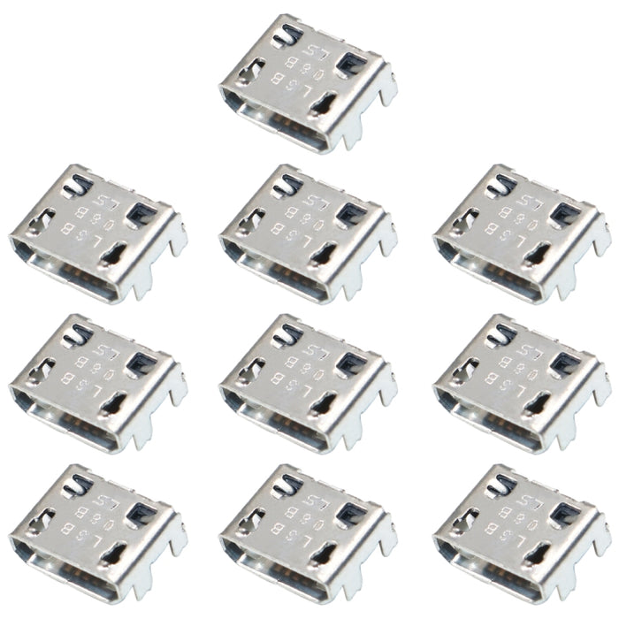 Para Galaxy Tab A 9.7 T550 T555 10 piezas Conector de puerto de carga