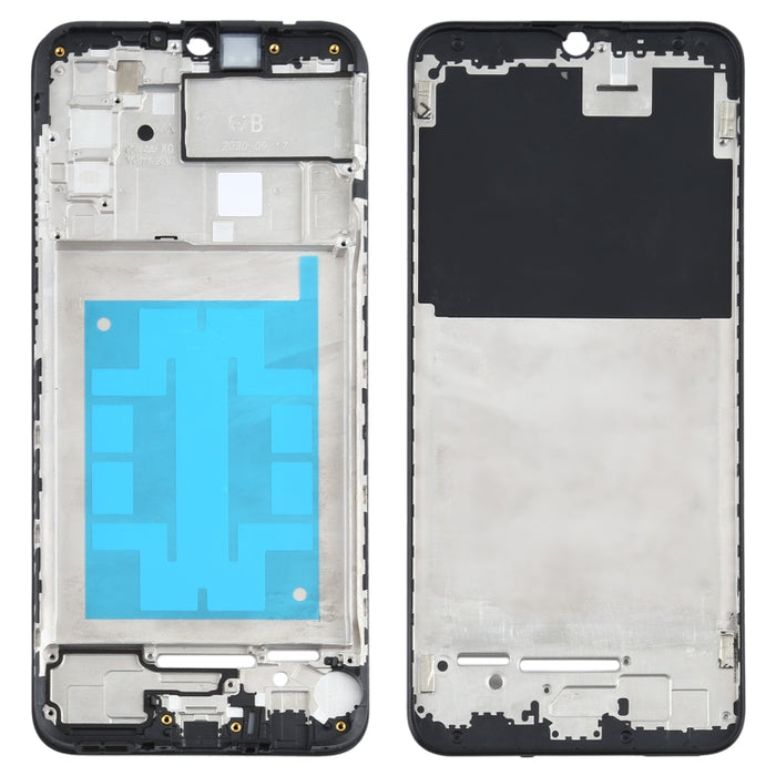 Para Samsung Galaxy A02S SM-A025 (versión GB) Carcasa frontal Marco LCD Placa de bisel