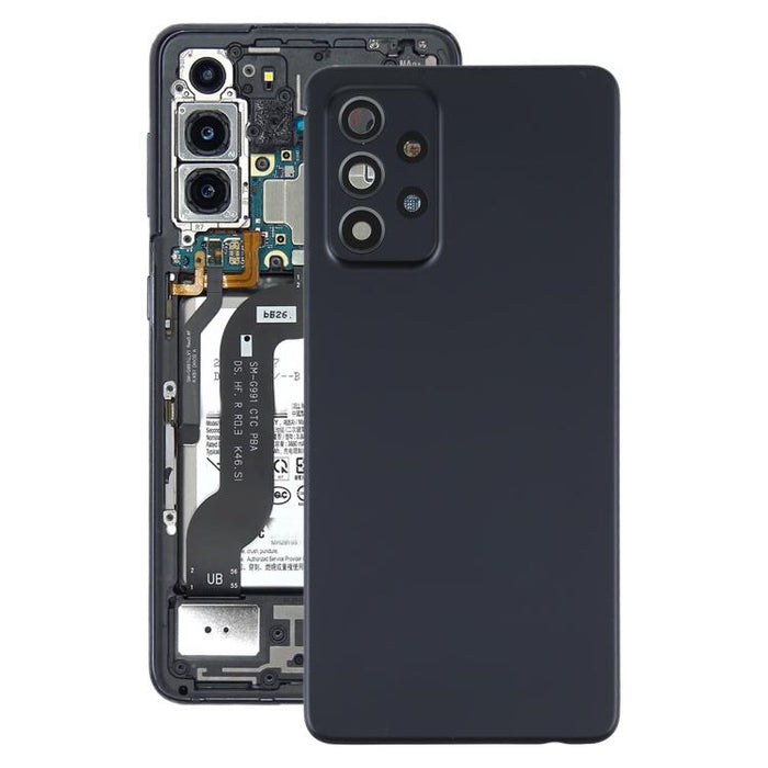Para Samsung Galaxy A52 5G/4G Tapa trasera de batería con tapa de lente de cámara