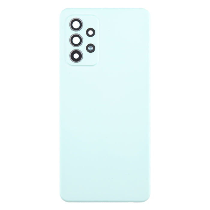 Para Samsung Galaxy A52 5G/4G Tapa trasera de batería con tapa de lente de cámara