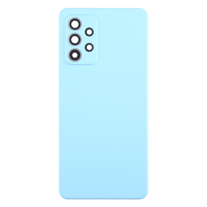Para Samsung Galaxy A52 5G/4G Tapa trasera de batería con tapa de lente de cámara