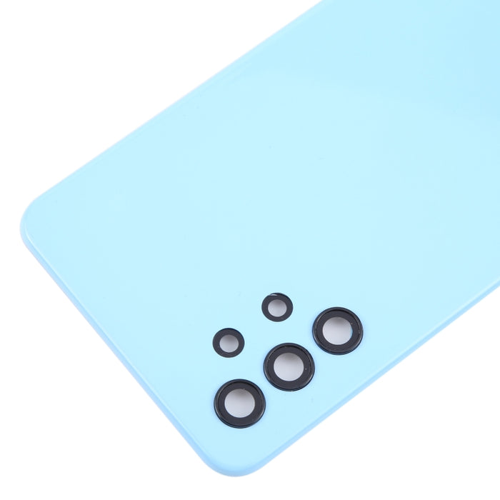 Para Samsung Galaxy A32 5G Tapa trasera de batería con tapa de lente de cámara