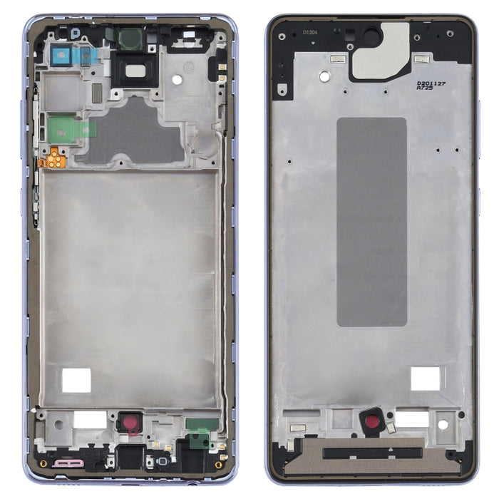 Para Samsung Galaxy A72 5G SM-A726 Placa de bisel de marco medio